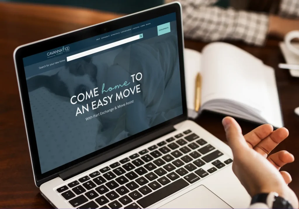 Cavanna Homes Website Design and Build