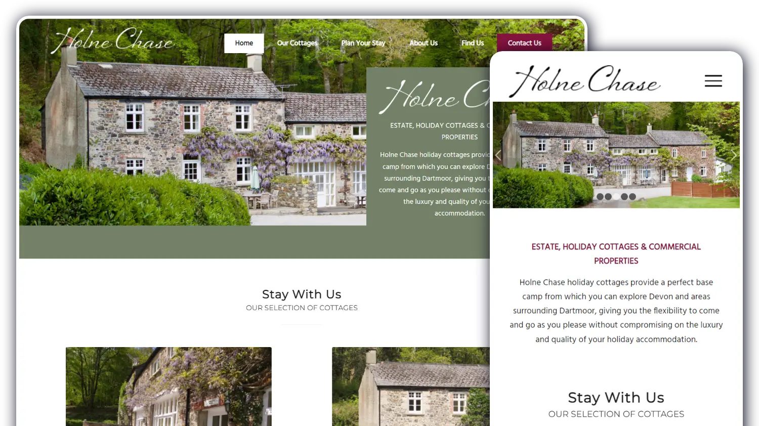 Holne Chase - Website by Blaze