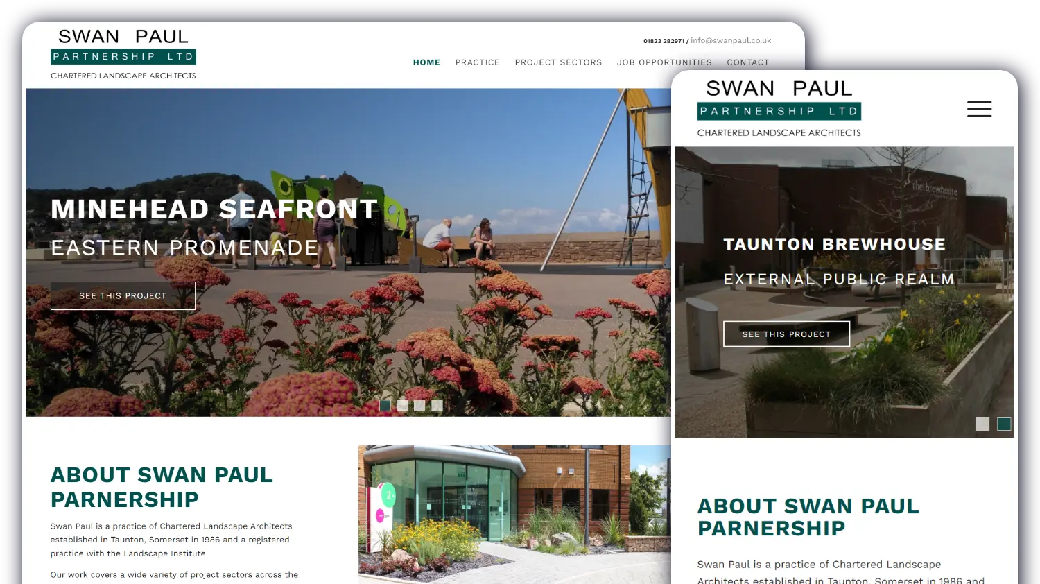 Swan Paul Partnership - Website by Blaze