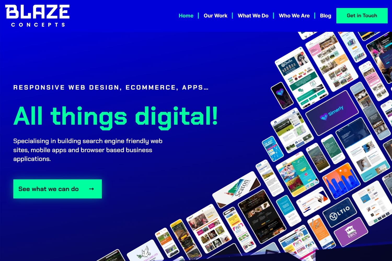 Blaze Concepts - All things Digital Website